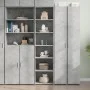 Tall engineered wood sideboard in gray concrete 45x41x185 cm by , Sideboards - Ref: Foro24-3281676, Price: 96,57 €, Discount: %
