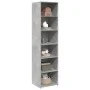Tall engineered wood sideboard in gray concrete 45x41x185 cm by , Sideboards - Ref: Foro24-3281676, Price: 96,57 €, Discount: %