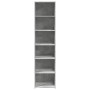 Hoher Schrank aus grauem Beton-Ingenieurholz 45x41x185 cm von , Sideboards - Ref: Foro24-3281676, Preis: 97,79 €, Rabatt: %