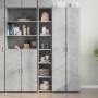 Tall engineered wood sideboard in gray concrete 30x41x185 cm by , Sideboards - Ref: Foro24-846414, Price: 82,91 €, Discount: %
