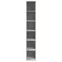 Tall engineered wood sideboard in gray concrete 30x41x185 cm by , Sideboards - Ref: Foro24-846414, Price: 82,91 €, Discount: %