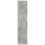 Tall engineered wood sideboard in gray concrete 30x41x185 cm by , Sideboards - Ref: Foro24-846414, Price: 81,64 €, Discount: %
