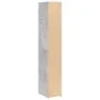 Tall engineered wood sideboard in gray concrete 30x41x185 cm by , Sideboards - Ref: Foro24-846414, Price: 81,64 €, Discount: %