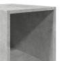 Tall engineered wood sideboard in gray concrete 30x41x185 cm by , Sideboards - Ref: Foro24-846414, Price: 82,91 €, Discount: %