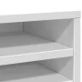 Wooden white engineering desktop organizer 36x26x29.5 cm by , Classification and organization - Ref: Foro24-848045, Price: 39...
