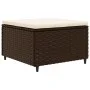 Garden furniture set, 5 pieces, with brown synthetic rattan cushions. by , Garden sets - Ref: Foro24-3308057, Price: 308,63 €...
