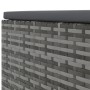 Gartenmöbel-Set 6-teilig mit grauen Polstern aus synthetischem Rattan von , Gartensets - Ref: Foro24-3308242, Preis: 372,72 €...