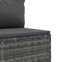Garden furniture set 8 pieces and gray synthetic rattan cushions by , Garden sets - Ref: Foro24-3308034, Price: 557,21 €, Dis...