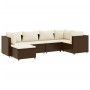 Gartenmöbel-Set, 6-teilig, mit braunen Kunststoff-Rattan-Kissen. von , Gartensets - Ref: Foro24-3308209, Preis: 456,98 €, Rab...