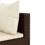 Garden furniture set, 6 pieces, with brown synthetic rattan cushions. by , Garden sets - Ref: Foro24-3308209, Price: 425,45 €...