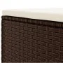 Garden furniture set, 6 pieces, with brown synthetic rattan cushions. by , Garden sets - Ref: Foro24-3308209, Price: 425,45 €...