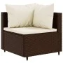 Garden furniture set, 5 pieces, with brown synthetic rattan cushions. by , Garden sets - Ref: Foro24-3308081, Price: 344,04 €...