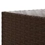 Garden furniture set 9 pieces with brown synthetic rattan cushions by , Garden sets - Ref: Foro24-3308041, Price: 571,60 €, D...