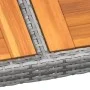 Gartentisch Akazienholz grau synthetisches Rattan 200x150x75 cm von vidaXL, Gartentische - Ref: Foro24-310591, Preis: 295,35 ...