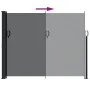Seitlicher ausziehbarer schwarzer Markisenstoff 160x500 cm. von , Sonnenschirme - Ref: Foro24-4004429, Preis: 101,19 €, Rabat...