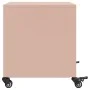 Mesitas de noche 2 unidades acero rosa 36x39x43,5 cm de , Mesitas de noche - Ref: Foro24-846629, Precio: 98,19 €, Descuento: %