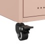 Nachttische, 2 Stück, rosa Stahl, 36x39x43,5 cm. von , Nachttische - Ref: Foro24-846629, Preis: 99,14 €, Rabatt: %