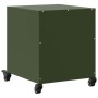 Nachttisch aus olivgrünem Stahl, 36x39x43,5 cm. von , Nachttische - Ref: Foro24-846622, Preis: 49,73 €, Rabatt: %