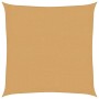Square HDPE shade sail in sand color, 160 g/m², 2.5x2.5 m. by , Umbrellas - Ref: Foro24-4002020, Price: 24,13 €, Discount: %
