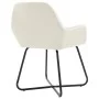 Esszimmerstühle, 2 Stück, cremefarbenes Samtgewebe. von , Essstühle - Ref: Foro24-249806, Preis: 195,03 €, Rabatt: %
