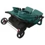 Steel green twin stroller by , Baby strollers - Ref: Foro24-10246, Price: 266,44 €, Discount: %