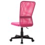 Bürostuhl aus rosa Netzstoff 44x52x100 cm von , Bürostühle - Ref: Foro24-289513, Preis: 74,39 €, Rabatt: %