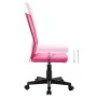 Bürostuhl aus rosa Netzstoff 44x52x100 cm von , Bürostühle - Ref: Foro24-289513, Preis: 71,32 €, Rabatt: %
