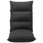 Folding black fabric floor lounger by , Floor chairs - Ref: Foro24-325241, Price: 107,70 €, Discount: %