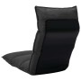 Faltbare Bodenliege aus schwarzem Stoff von , Bodenstühle - Ref: Foro24-325241, Preis: 109,58 €, Rabatt: %