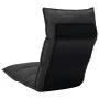 Folding black fabric floor lounger by , Floor chairs - Ref: Foro24-325241, Price: 107,70 €, Discount: %
