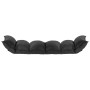 Faltbare Bodenliege aus schwarzem Stoff von , Bodenstühle - Ref: Foro24-325241, Preis: 109,58 €, Rabatt: %