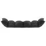 Folding black fabric floor lounger by , Floor chairs - Ref: Foro24-325241, Price: 107,70 €, Discount: %