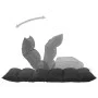 Tumbona de suelo plegable de tela negra de , Sillas de suelo - Ref: Foro24-325241, Precio: 107,70 €, Descuento: %