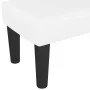 Banco de cuero sintético blanco 100x30x30 cm de , Bancos - Ref: Foro24-346661, Precio: 55,58 €, Descuento: %