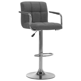Light gray fabric kitchen stool by , Kitchen stools - Ref: Foro24-283409, Price: 77,62 €, Discount: %