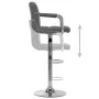 Küchenhocker aus hellem grauem Stoff von , Küchenhocker - Ref: Foro24-283409, Preis: 77,62 €, Rabatt: %