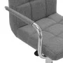 Küchenhocker aus hellem grauem Stoff von , Küchenhocker - Ref: Foro24-283409, Preis: 77,62 €, Rabatt: %