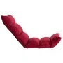 Folding floor lounge chair in red wine fabric by , Floor chairs - Ref: Foro24-325243, Price: 107,70 €, Discount: %