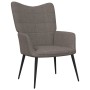 Relax armchair with taupe gray fabric footrest by , Armchairs - Ref: Foro24-327961, Price: 118,52 €, Discount: %