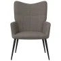 Entspannungssessel mit grauem Taupe-Stoffhocker von , Sessel - Ref: Foro24-327961, Preis: 122,85 €, Rabatt: %