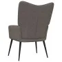 Entspannungssessel mit grauem Taupe-Stoffhocker von , Sessel - Ref: Foro24-327961, Preis: 122,85 €, Rabatt: %