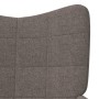 Relax armchair with taupe gray fabric footrest by , Armchairs - Ref: Foro24-327961, Price: 118,52 €, Discount: %