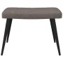 Entspannungssessel mit grauem Taupe-Stoffhocker von , Sessel - Ref: Foro24-327961, Preis: 122,85 €, Rabatt: %