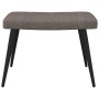 Relax armchair with taupe gray fabric footrest by , Armchairs - Ref: Foro24-327961, Price: 118,52 €, Discount: %