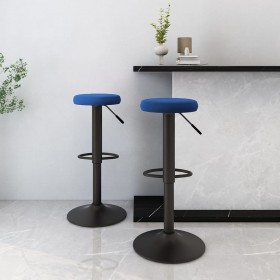 Küchenhocker, 2 Stück, blauer Samt von , Küchenhocker - Ref: Foro24-333147, Preis: 93,32 €, Rabatt: %