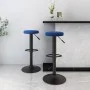 Küchenhocker, 2 Stück, blauer Samt von , Küchenhocker - Ref: Foro24-333147, Preis: 91,62 €, Rabatt: %