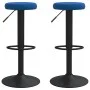 Küchenhocker, 2 Stück, blauer Samt von , Küchenhocker - Ref: Foro24-333147, Preis: 91,62 €, Rabatt: %