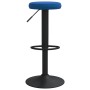 Taburetes de cocina 2 unidades terciopelo azul de , Taburetes de cocina - Ref: Foro24-333147, Precio: 93,22 €, Descuento: %