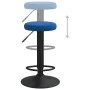 Küchenhocker, 2 Stück, blauer Samt von , Küchenhocker - Ref: Foro24-333147, Preis: 91,62 €, Rabatt: %