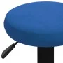 Küchenhocker, 2 Stück, blauer Samt von , Küchenhocker - Ref: Foro24-333147, Preis: 91,62 €, Rabatt: %